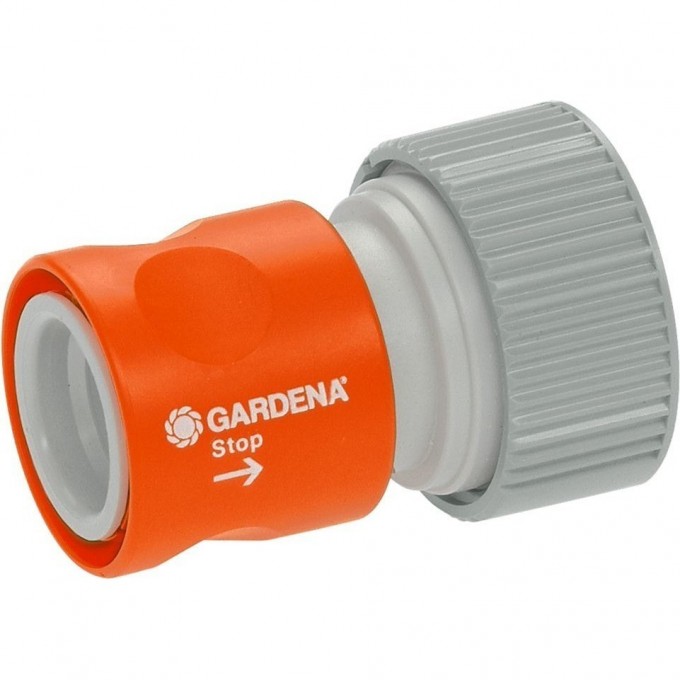 Коннектор GARDENA Профи 19 мм ( 3/4) с автостопом 02814-20.000.00