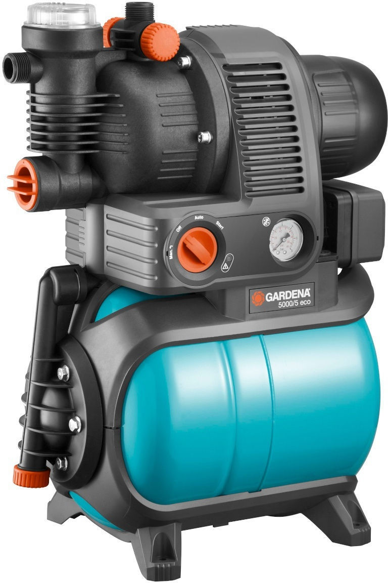 Обзор GARDENA 5000/5 COMFORT ECO. Насосная станция с мощностью 1100 Вт