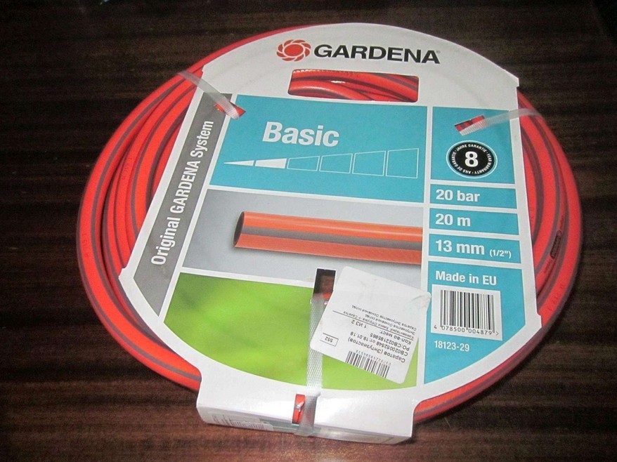 Обзор GARDENA BASIC 1/2". Шланг для полива со спиральным армированием